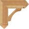 Ekena Millwork Legacy Arts & Crafts Rough Sawn Bracket, Western Red Cedar, 6"W x 22"D x 22"H BKT06X22X22LEC03RWR - alternate 2